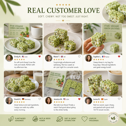 Five Vegetable Green Juice Milk Foam Sachima - TH