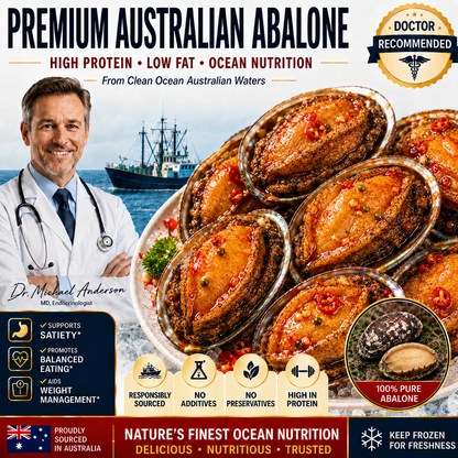 Premium Australian Abalone — High Protein · Low Fat · Rich in Ocean Nutrients - CYH