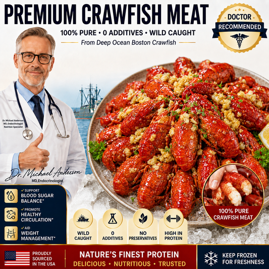 High in Protein · Naturally Low in Fat · Rich in Omega-3s · Weight-Management Friendly - CYH