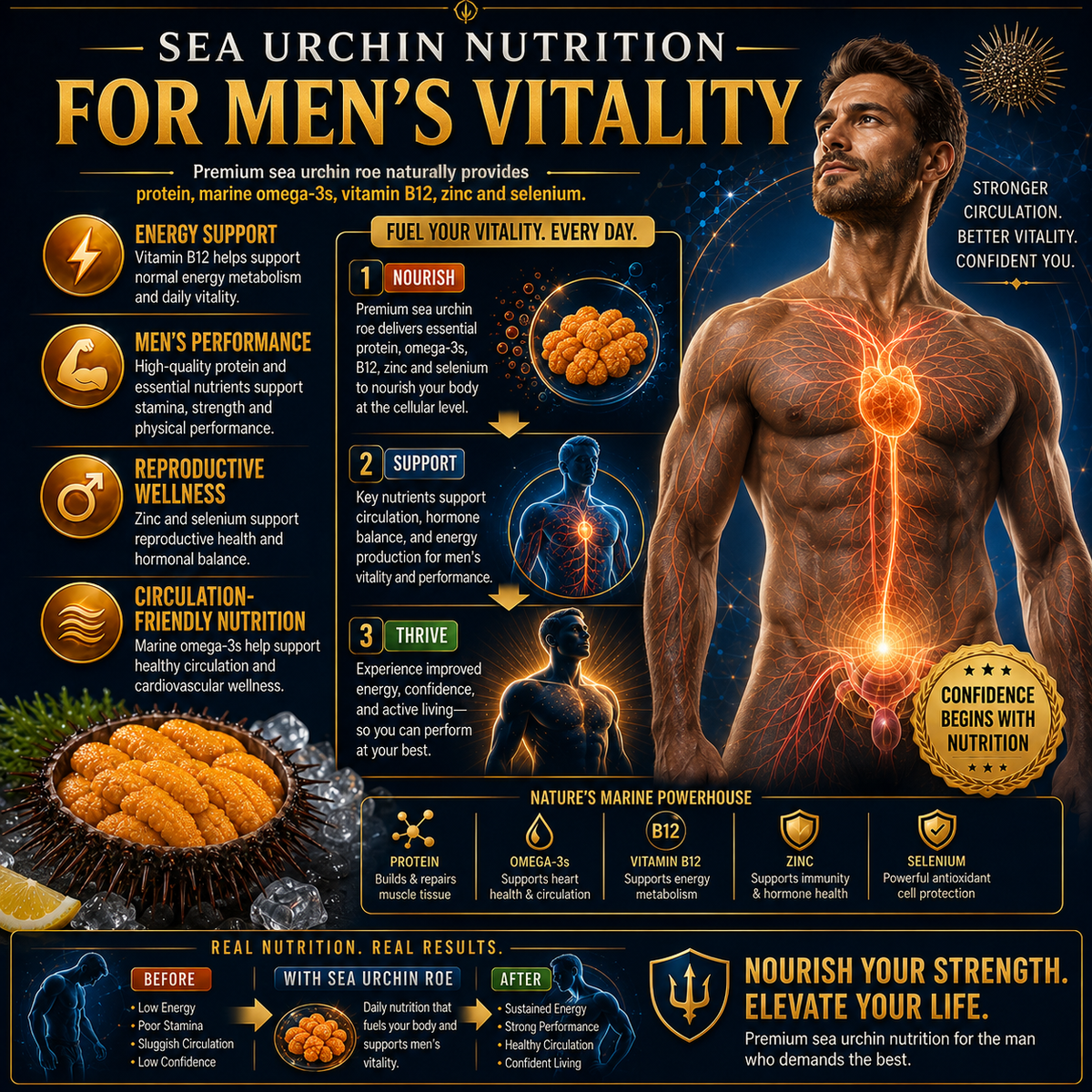 High Protein. Rich in Omega-3, B12, Selenium & Zinc — Heart-Conscious & Weight-Management Friendly  -  CYH
