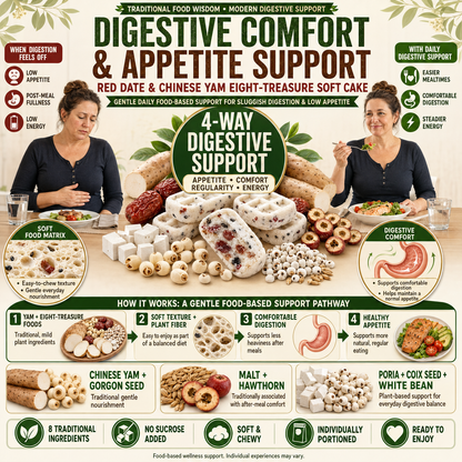 Red Date & Yam Eight-Treasure Pastry – 4-Way Wellness Support - CYH