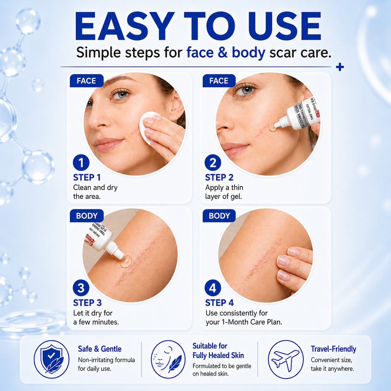 Advanced Silicone Scar Repair Gel - CYH
