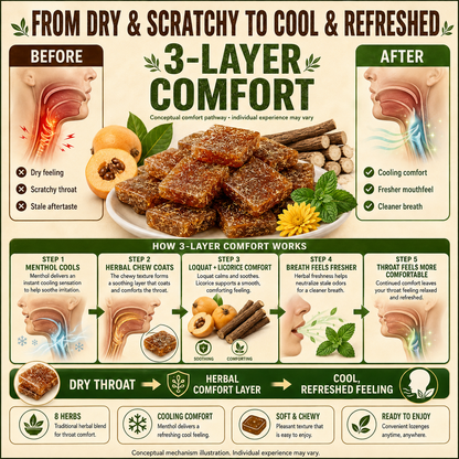 Licorice & Loquat Herbal Throat Chews - CYH