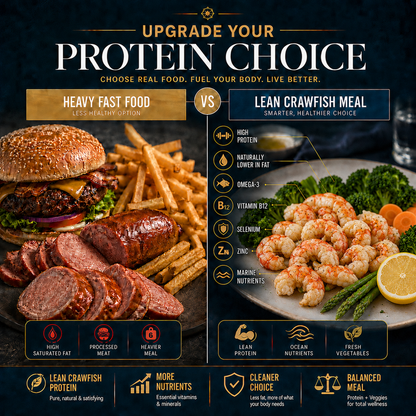 High in Protein · Naturally Low in Fat · Rich in Omega-3s · Weight-Management Friendly - CYH