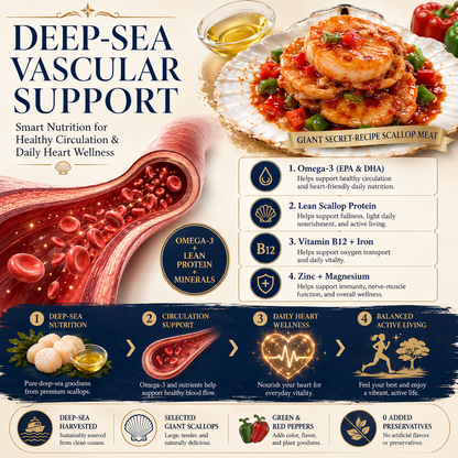 Deep sea Hokkaido scallop meat - TH