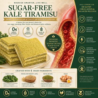 Sugar-Free Kale Tiramisu - TH