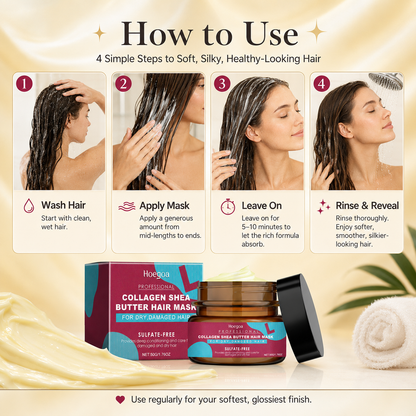 Hoegoa Collagen Shea Butter Hair Mask - CYH