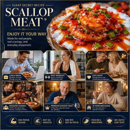 Deep sea Hokkaido scallop meat - TH