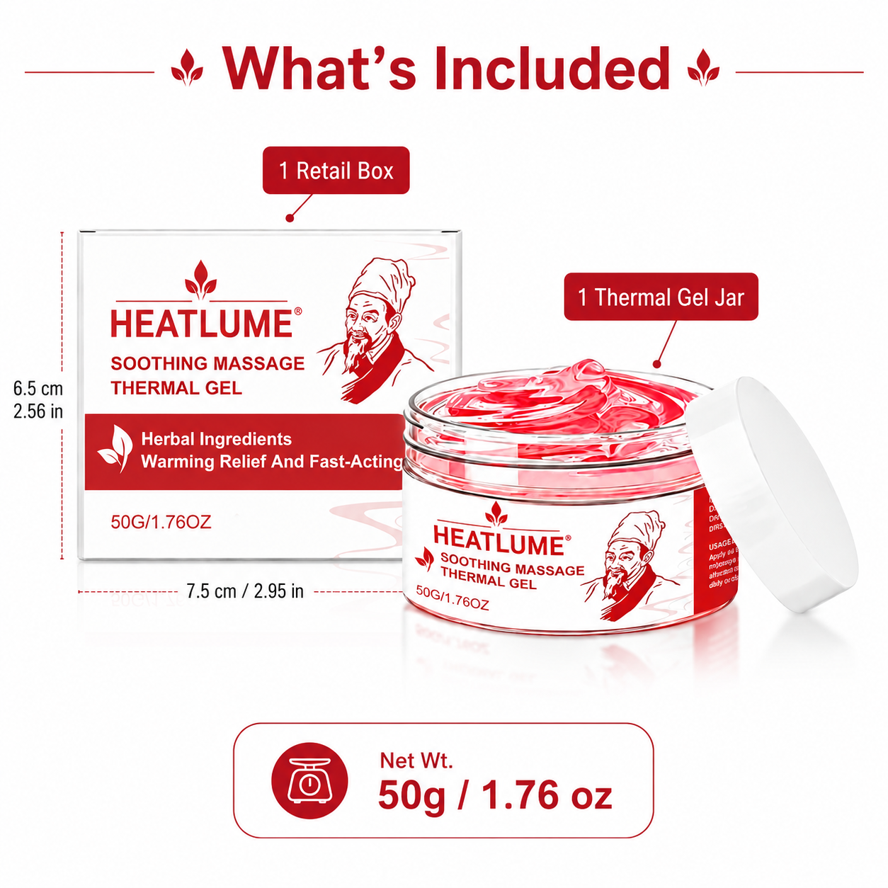 HEATLUME Soothing Massage Thermal Gel - TH