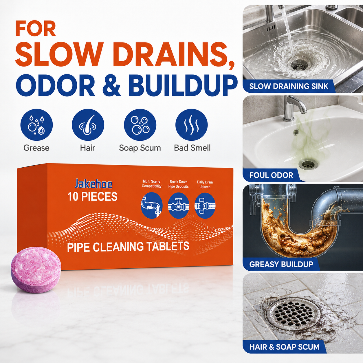 Power-Fizz Pipe Cleaning Tablets - TH