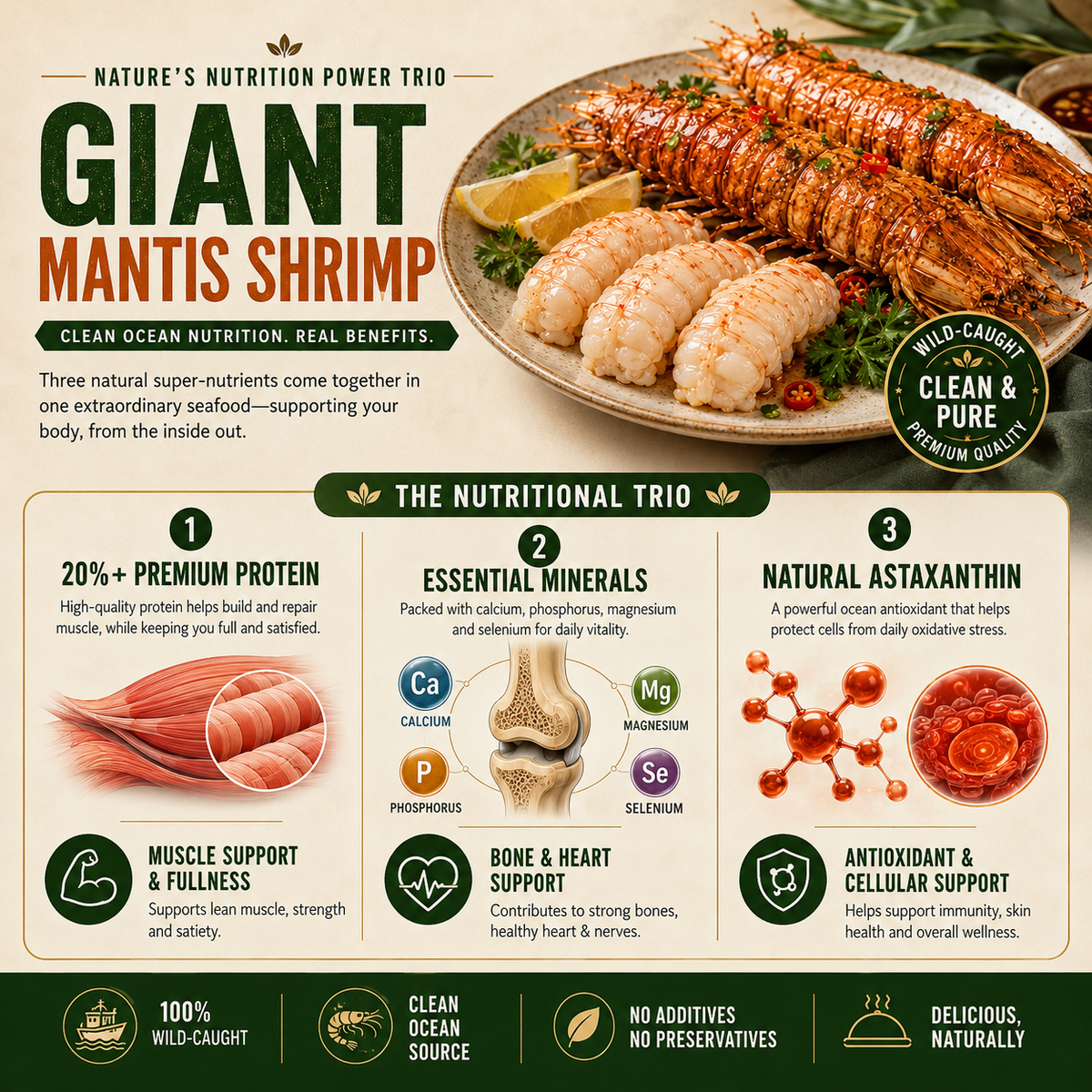 Giant Mantis Shrimp – High-Protein Premium Seafood - TH