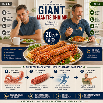 Giant Mantis Shrimp – High-Protein Premium Seafood - TH