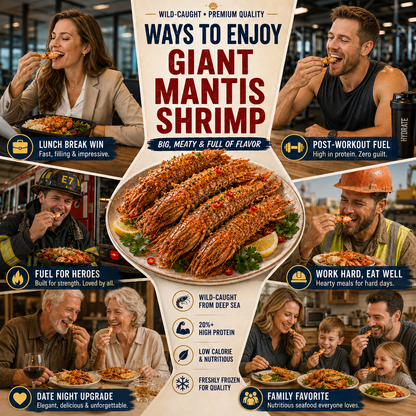 Giant Mantis Shrimp – High-Protein Premium Seafood - TH
