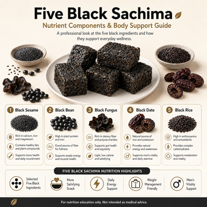 Five Black Sachima - TH