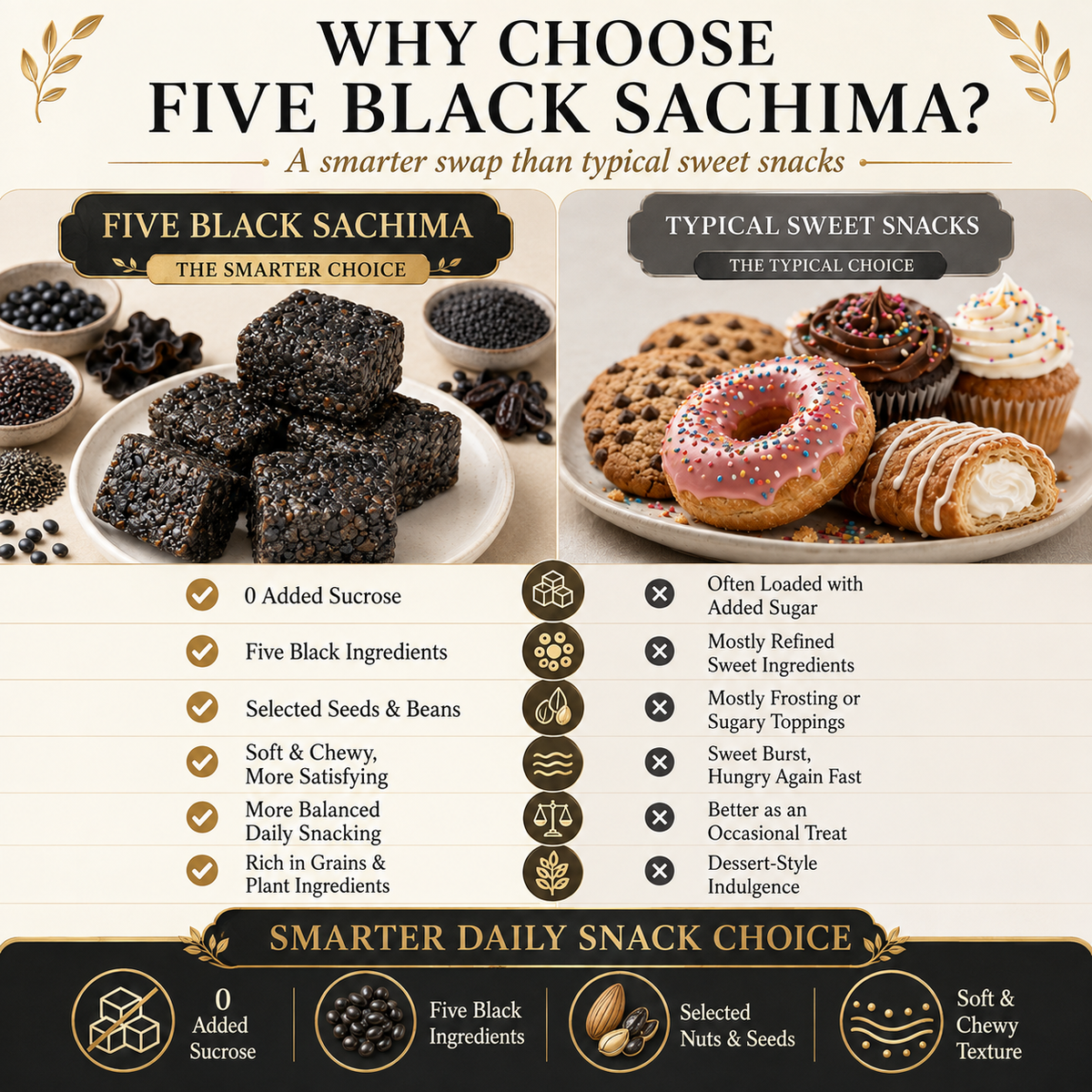 Five Black Sachima - TH