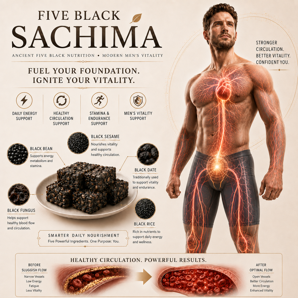 Five Black Sachima - TH