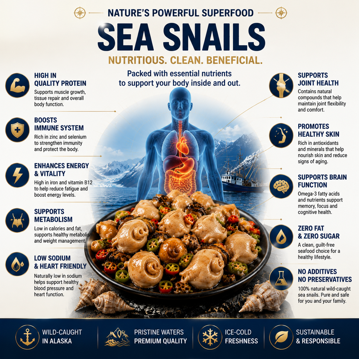 WILD-CAUGHT WHELK MEAT - TH