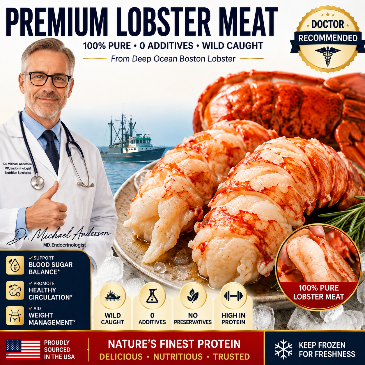 High in Protein · Naturally Low in Fat · Heart-Conscious · Weight-Management Friendly - CYH